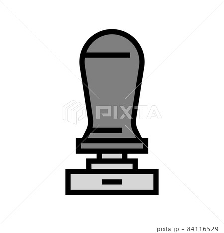 tamper coffee tool color icon vector illustration tamper coffee tool color icon vector illustration 84116529