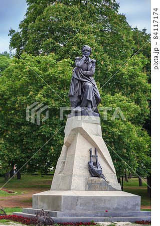 Monument to Lermontov, Pyatigorsk, Russia 84117174
