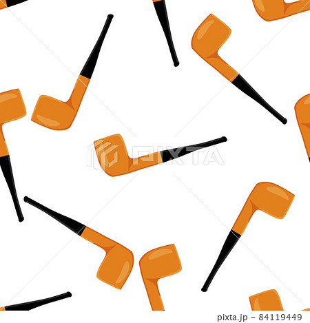 Irish holiday St Patrick day, seamless smoking pipes 84119449