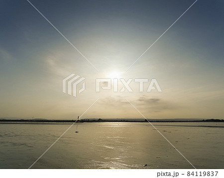台湾 台中 【高美湿地】 青空 午前 逆光 Gaomei Wetlands, Taichung 台湾 台中 【高美湿地】 青空 午前 逆光 Gaomei Wetlands, Taichung 84119837