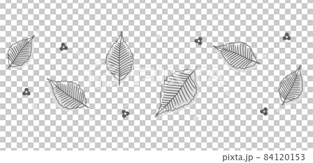 葉圖(灰) 葉圖(灰) 84120153