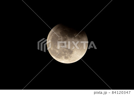 部分月食　その7　福岡市　2021年11月19日　19時41分 84120347