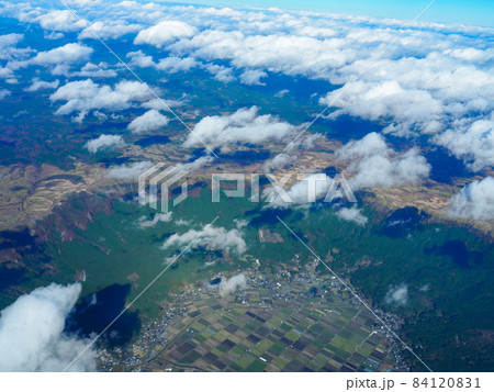 阿蘇外輪山空撮 阿蘇外輪山空撮 84120831
