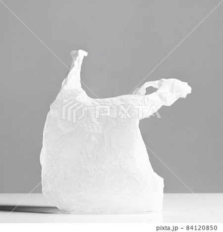 abstract plastic bag concept with copy space. High quality beautiful photo concept 84120850