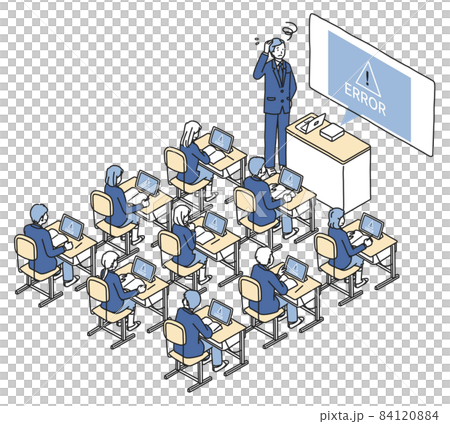 ICT教育の高校生　エラートラブル 84120884