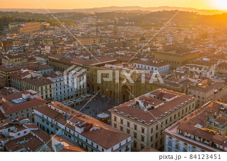 View of Florence skyline from top view View of Florence skyline from top view 84123451