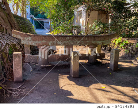 鹿児島・桜島黒神埋没鳥居 鹿児島・桜島黒神埋没鳥居 84124893
