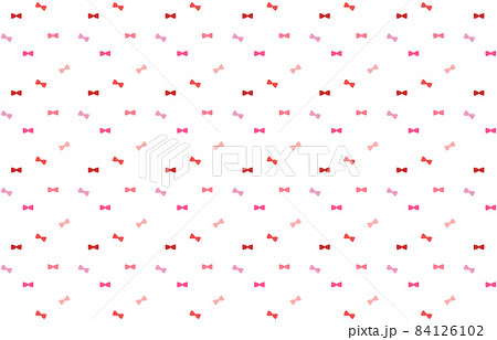 ピンク系のランダムなリボンのベクター背景素材 84126102