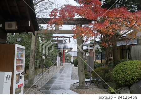 神社の鳥居(白山宮 愛知県 日進市) 神社の鳥居(白山宮 愛知県 日進市) 84126458