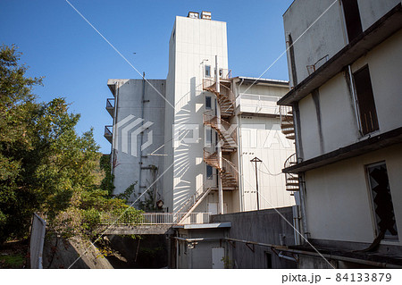 日本の小豆島の美しい廃墟 84133879