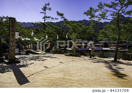 宮島　厳島神社　社殿　広島県廿日市市 84135709