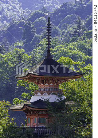 宮島 厳島神社 多宝塔 広島県廿日市市 宮島 厳島神社 多宝塔 広島県廿日市市 84135742