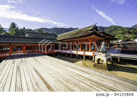 宮島　厳島神社　祓殿　広島県廿日市市 84135808