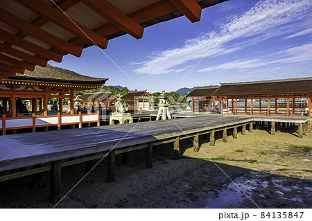宮島　厳島神社　平舞台　広島県廿日市市 84135847