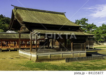 宮島 厳島神社 能舞台 広島県廿日市市 宮島 厳島神社 能舞台 広島県廿日市市 84135877