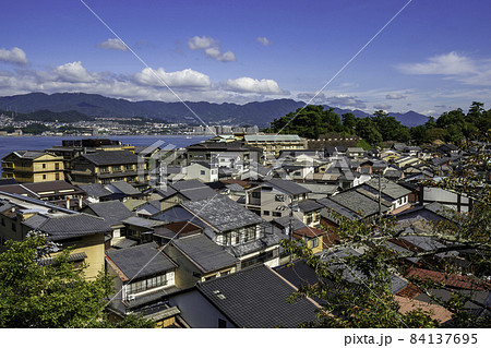宮島 町並み 広島県廿日市市 宮島 町並み 広島県廿日市市 84137695