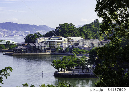 宮島 町並み 広島県廿日市市 宮島 町並み 広島県廿日市市 84137699