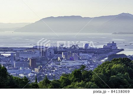 宮島 宮島と廿日市市街地 広島県廿日市市 宮島 宮島と廿日市市街地 広島県廿日市市 84138069