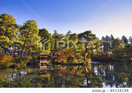 新発田市　清水園　紅葉の時期 84138198