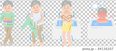 Heat shock senior man Heat shock senior man 84138207