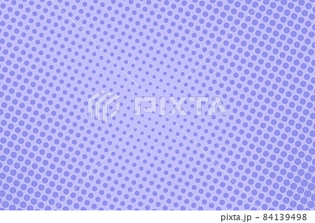 Pop art colorful comics book magazine cover. Polka dots violet background. Cartoon funny dotted retro pattern. Vector halftone illustration. Template design for poster, card, flyer 84139498
