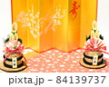 お正月　年賀状　新年 84139737