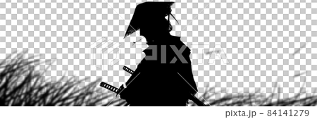 歌舞伎演員扮演江戶武士,頭戴針織帽,嘴裡含著一根樹枝,然後流走。 歌舞伎演員扮演江戶武士,頭戴針織帽,嘴裡含著一根樹枝,然後流走。 84141279