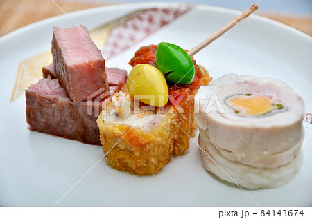フレンチコースのお肉料理のひと皿 フレンチコースのお肉料理のひと皿 84143674