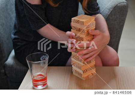 Jumbling tower with clipping path Jumbling tower with clipping path 84146506