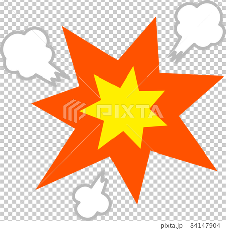 爆炸的滑稽形象 84147904