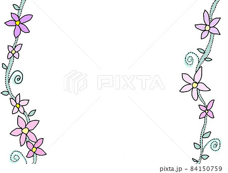 かわいいお花の背景画像 84150759