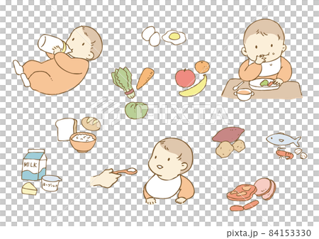 赤ちゃん　離乳食のセット 84153330