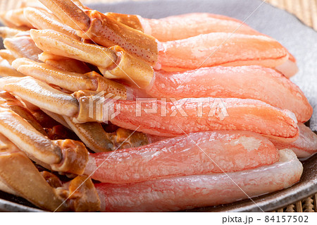 かにむき身(ズワイガニ足ポーション解凍)。 84157502