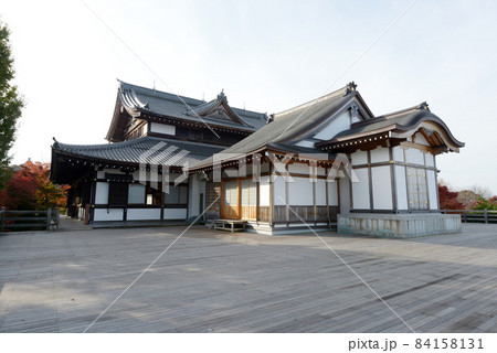 将軍塚青龍殿　大舞台から見る青龍殿　京都市山科区 84158131
