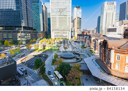 東京駅 俯瞰景 東京駅 俯瞰景 84158134