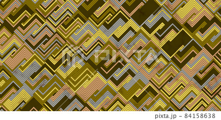 Geometric pattern with stripes and marble texture 84158638