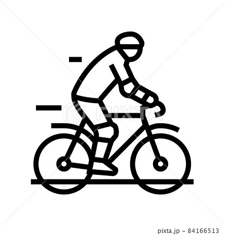 road riding line icon vector illustration road riding line icon vector illustration 84166513