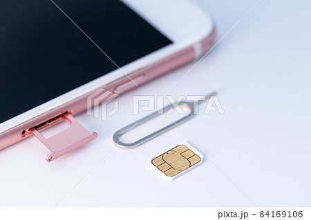 スマホのデュアルSIMイメージ 84169106
