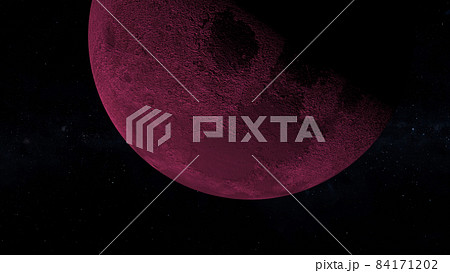 赤い月 ムーン Lune Moon 宇宙 3D CG 背景 壁紙 赤い月 ムーン Lune Moon 宇宙 3D CG 背景 壁紙 84171202