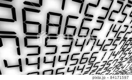デジタル数字 乱数 7セグメント 羅列 ランダム Cg 背景 壁紙のイラスト素材 デジタル数字 乱数 7セグメント 羅列 ランダム Cg 背景 壁紙のイラスト素材