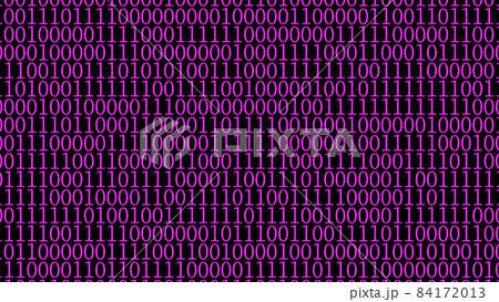 数字 二進数 ランダム 羅列 Cg 背景 壁紙のイラスト素材