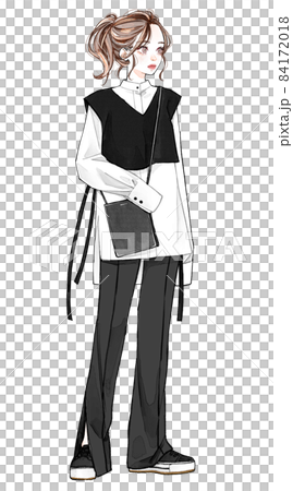 モノトーンコーデ 84172018