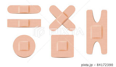 エイドバンド絆創膏ストリップ医療パッチセット。 84172390