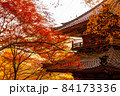 高源寺の紅葉　三重塔 84173336