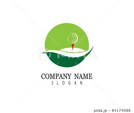 Golf symbol vector icon Golf symbol vector icon 84174086