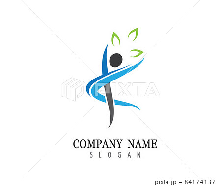 Wellness logo template Wellness logo template 84174137