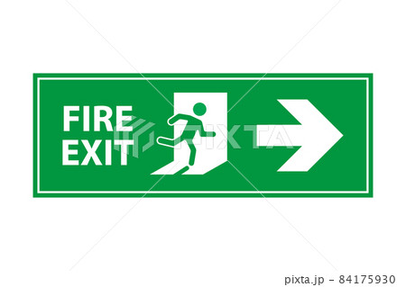 emergency fire exit sign vector for graphic design, logo, web site, social media, mobile app, ui emergency fire exit sign vector for graphic design, logo, web site, social media, mobile app, ui 84175930