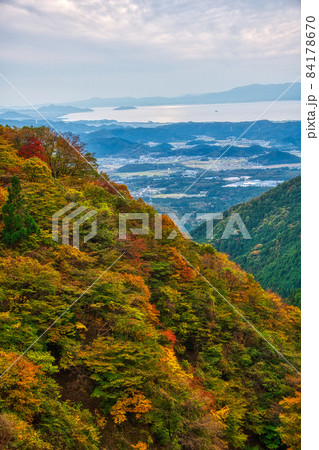 伊吹山　ドライブウェイ　絶景秋景色2021 84178670