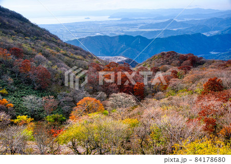 伊吹山　ドライブウェイ　絶景秋景色2021 84178680