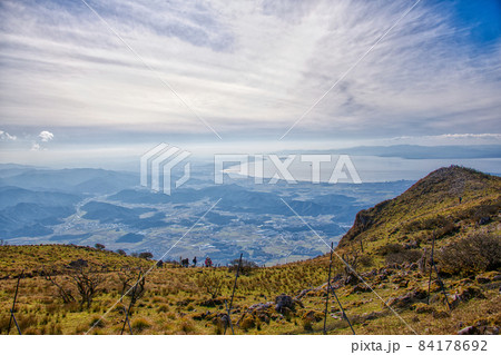 伊吹山　ドライブウェイ　絶景秋景色2021 84178692